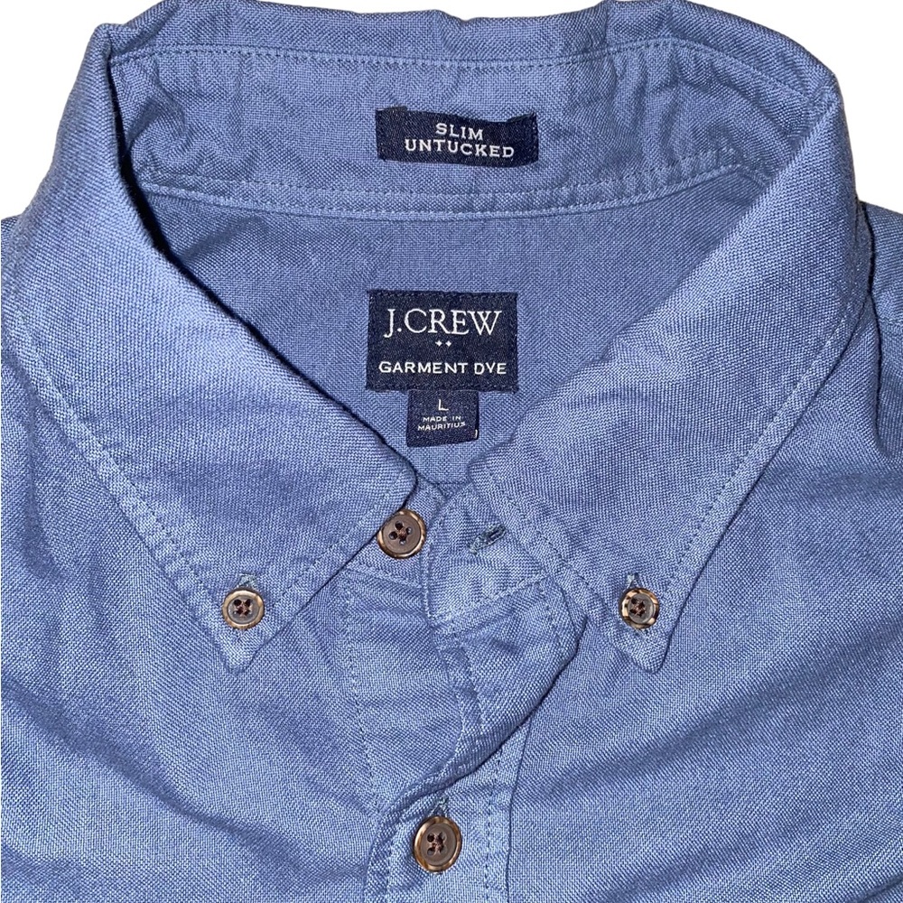 J - Crew Casual Untucked Button Down - Picture 3 of 3